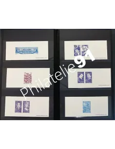 Lot de gravure de la poste, collection Lot de France