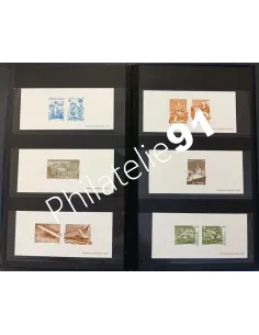 Lot de gravure de la poste, collection Lot de France