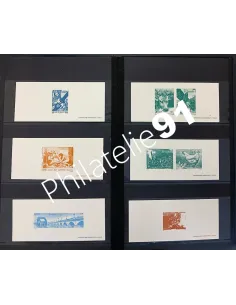 Lot de gravure de la poste, collection Lot de France
