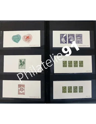 Lot de gravure de la poste, collection Lot de France