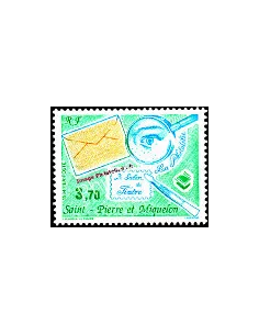 Timbre de Saint Pierre et Miquelon n° 606, collection timbres Dom-Tom