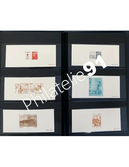 Lot de gravure de la poste, collection Lot de France