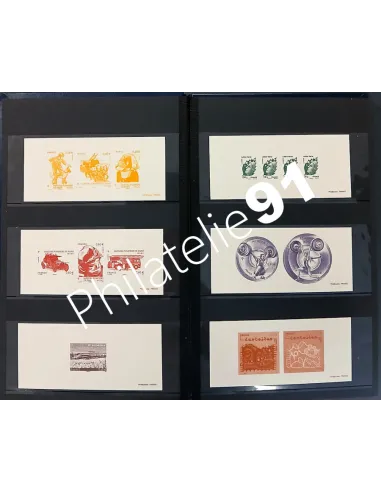 Lot de gravure de la poste, collection Lot de France