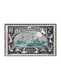 St-Pierre et Miquelon, n° 155 charnière, collection timbres colonies