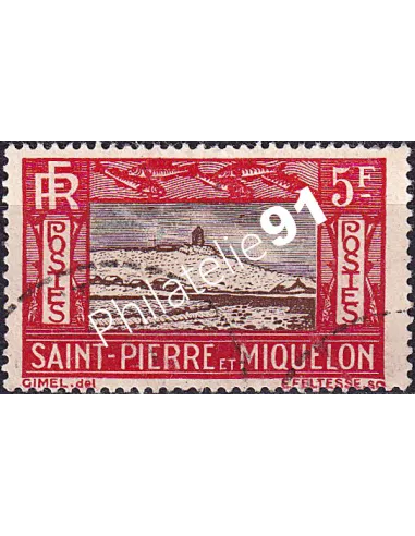St-Pierre et Miquelon, n° 157 oblitéré, collection timbres colonies