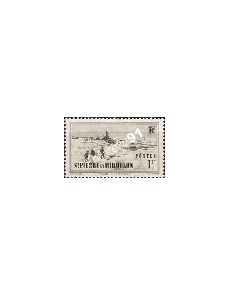 St-Pierre et Miquelon, n° 201 charnière, collection timbres colonies