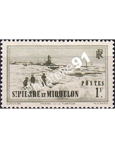 St-Pierre et Miquelon, n° 201 charnière, collection timbres colonies