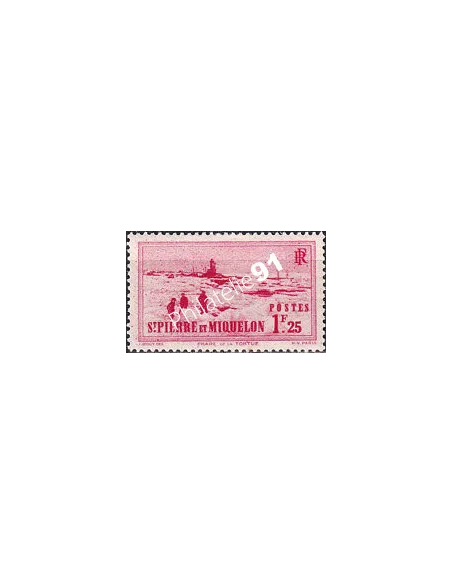 St-Pierre et Miquelon, n° 202 charnière, collection timbres colonies
