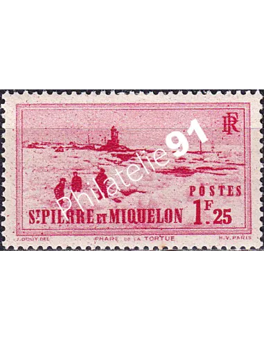 St-Pierre et Miquelon, n° 202 charnière, collection timbres colonies