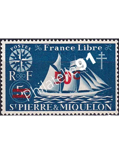 St-Pierre et Miquelon, n° 315 neuf, collection timbres colonies