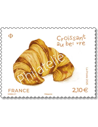 Timbre croissant au beurre, timbres de France