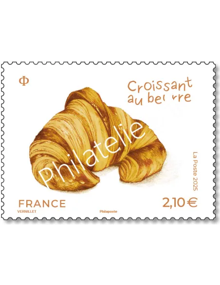 Timbre croissant au beurre, timbres de France