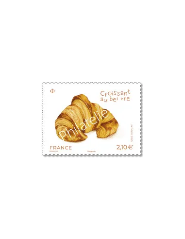 Timbre croissant au beurre, timbres de France