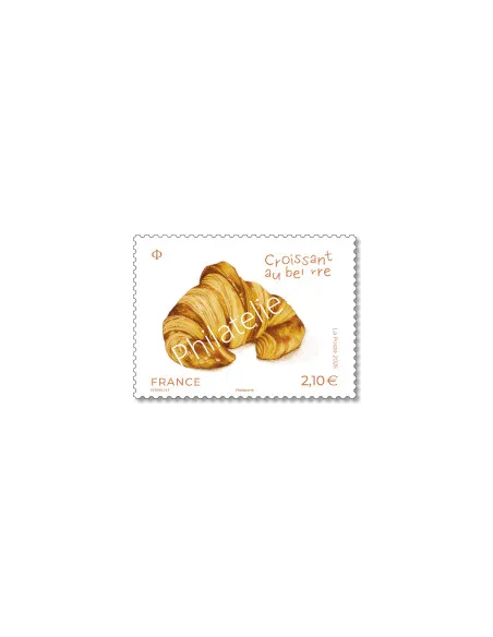 Timbre croissant au beurre, timbres de France