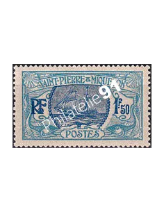 St-Pierre et Miquelon, n° 130 charnière, collection timbres colonies