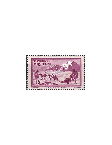 St-Pierre et Miquelon, n° 172 charnière, collection timbres colonies