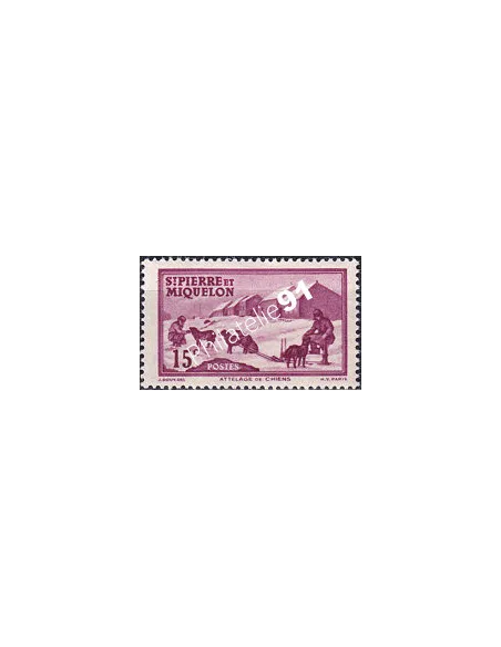 St-Pierre et Miquelon, n° 172 charnière, collection timbres colonies