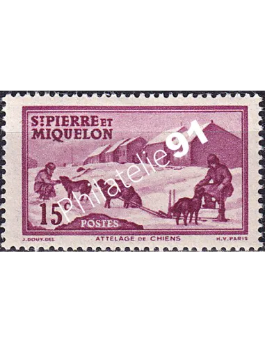 St-Pierre et Miquelon, n° 172 charnière, collection timbres colonies