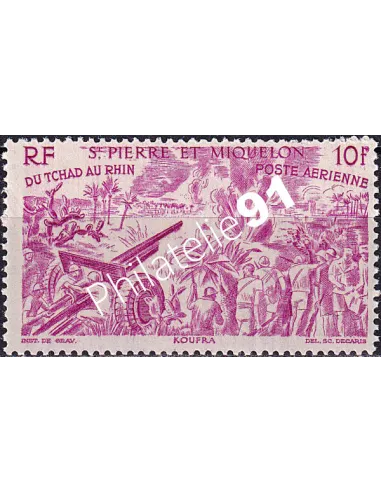 St-Pierre et Miquelon, PA n° 13 neuf, collection timbres colonies