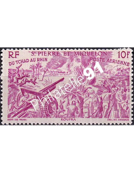 St-Pierre et Miquelon, PA n° 13 neuf, collection timbres colonies