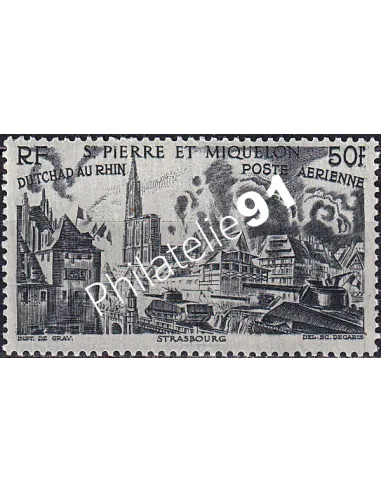 St-Pierre et Miquelon, PA n° 17 neuf, collection timbres colonies