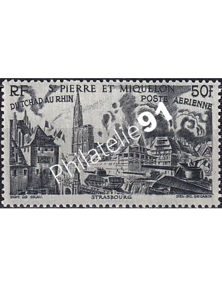 St-Pierre et Miquelon, PA n° 17 neuf, collection timbres colonies