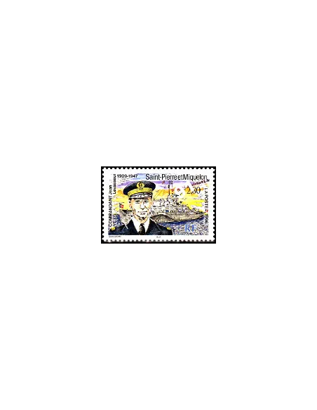 Timbre de Saint Pierre et Miquelon n° 624, collection timbres Dom-Tom