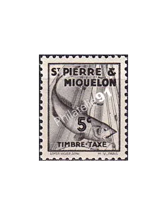 St-Pierre et Miquelon, Taxe n° 32 neuf, timbres colonies