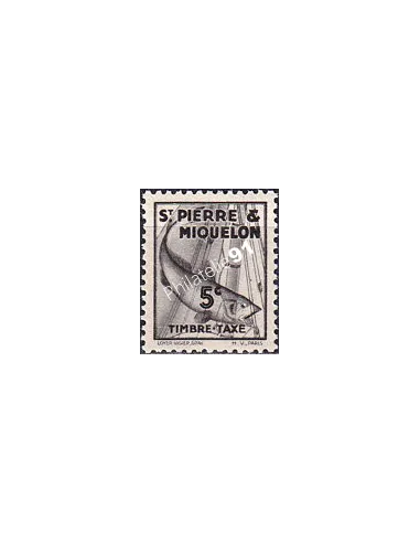 St-Pierre et Miquelon, Taxe n° 32 neuf, timbres colonies