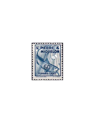 St-Pierre et Miquelon, Taxe n° 38 neuf, timbres colonies