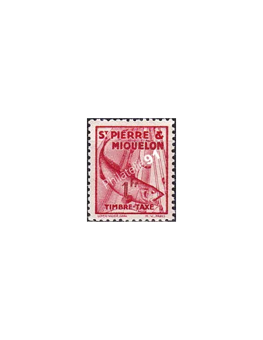 St-Pierre et Miquelon, Taxe n° 39 neuf, timbres colonies