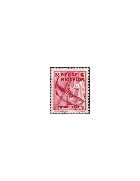 St-Pierre et Miquelon, Taxe n° 39 neuf, timbres colonies