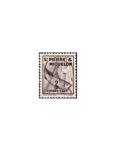 St-Pierre et Miquelon, Taxe n° 40 neuf, timbres colonies