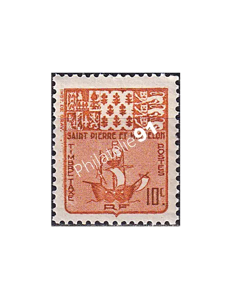 St-Pierre et Miquelon, Taxe n° 67 neuf, timbres colonies