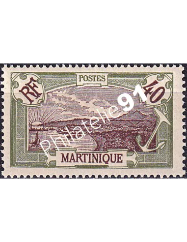 Martinique, n° 71 charnière, collection timbres colonies françaises