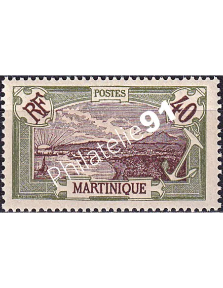 Martinique, n° 71 charnière, collection timbres colonies françaises