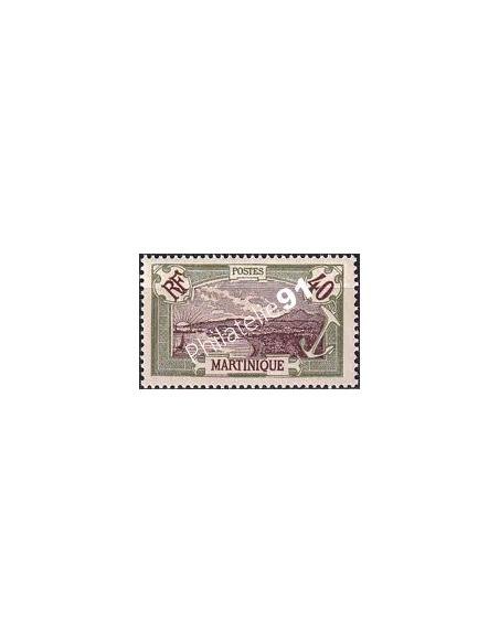 Martinique, n° 71 charnière, collection timbres colonies françaises