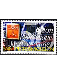 Timbre de Saint Pierre et Miquelon n° 637, collection timbres Dom-Tom