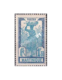 Martinique, n° 127 charnière, collection timbres colonies françaises