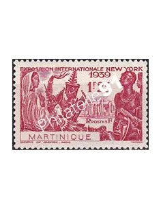 Martinique, n° 168 charnière, collection timbres colonies françaises