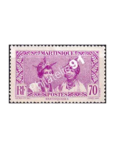 Martinique, n° 179 charnière, collection timbres colonies françaises