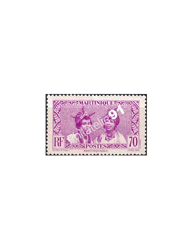 Martinique, n° 179 charnière, collection timbres colonies françaises