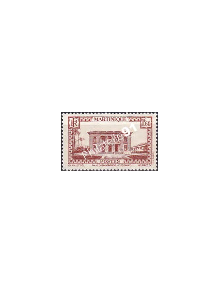 Martinique, n° 183 charnière, collection timbres colonies françaises