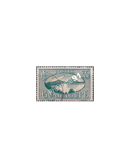 Guadeloupe n° 107A oblitéré, collection timbres colonies fraçaises