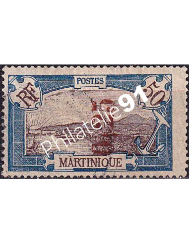 Martinique, n° 110 oblitéré, collection timbres colonies françaises