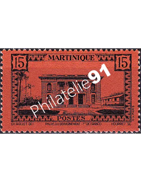 Martinique, n° 192 charnière, collection timbres colonies françaises
