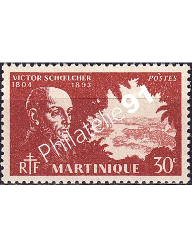 Martinique, n° 200 charnière, collection timbres colonies françaises