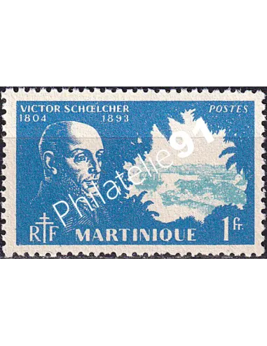 Martinique, n° 206 neuf, collection timbres colonies françaises