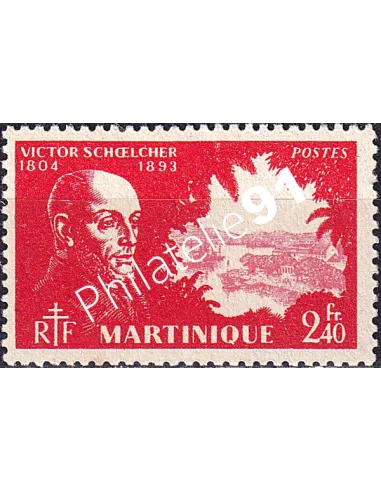 Martinique, n° 210 charnière, collection timbres colonies françaises