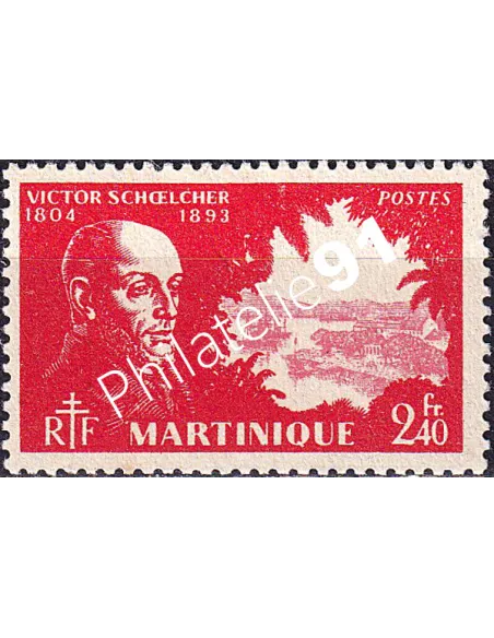 Martinique, n° 210 charnière, collection timbres colonies françaises